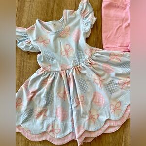 Hem+Co Girls Easter Egg Dress size 6 🐰